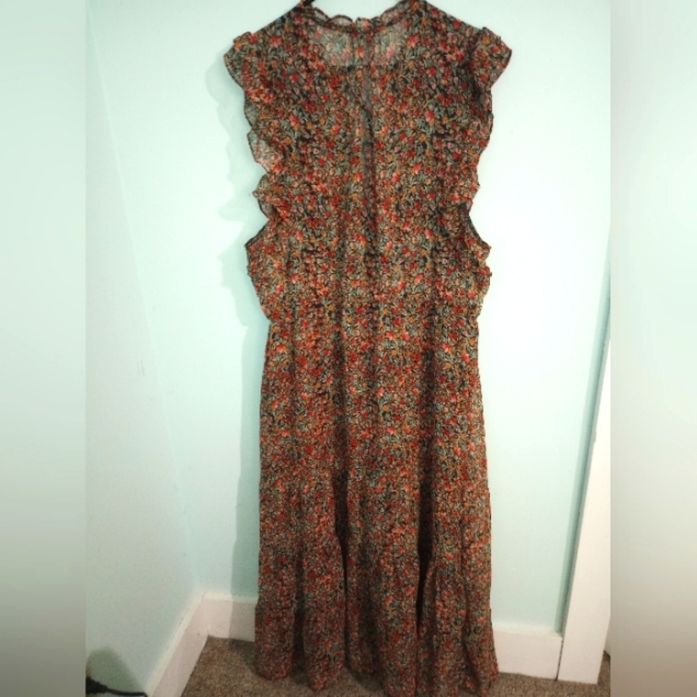 BB Dakota by Steve Madden Ladies Sleeveless Printed Chiffon Dress